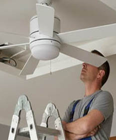 Instalação de Ventilador de Teto em BH feito por Maridotec